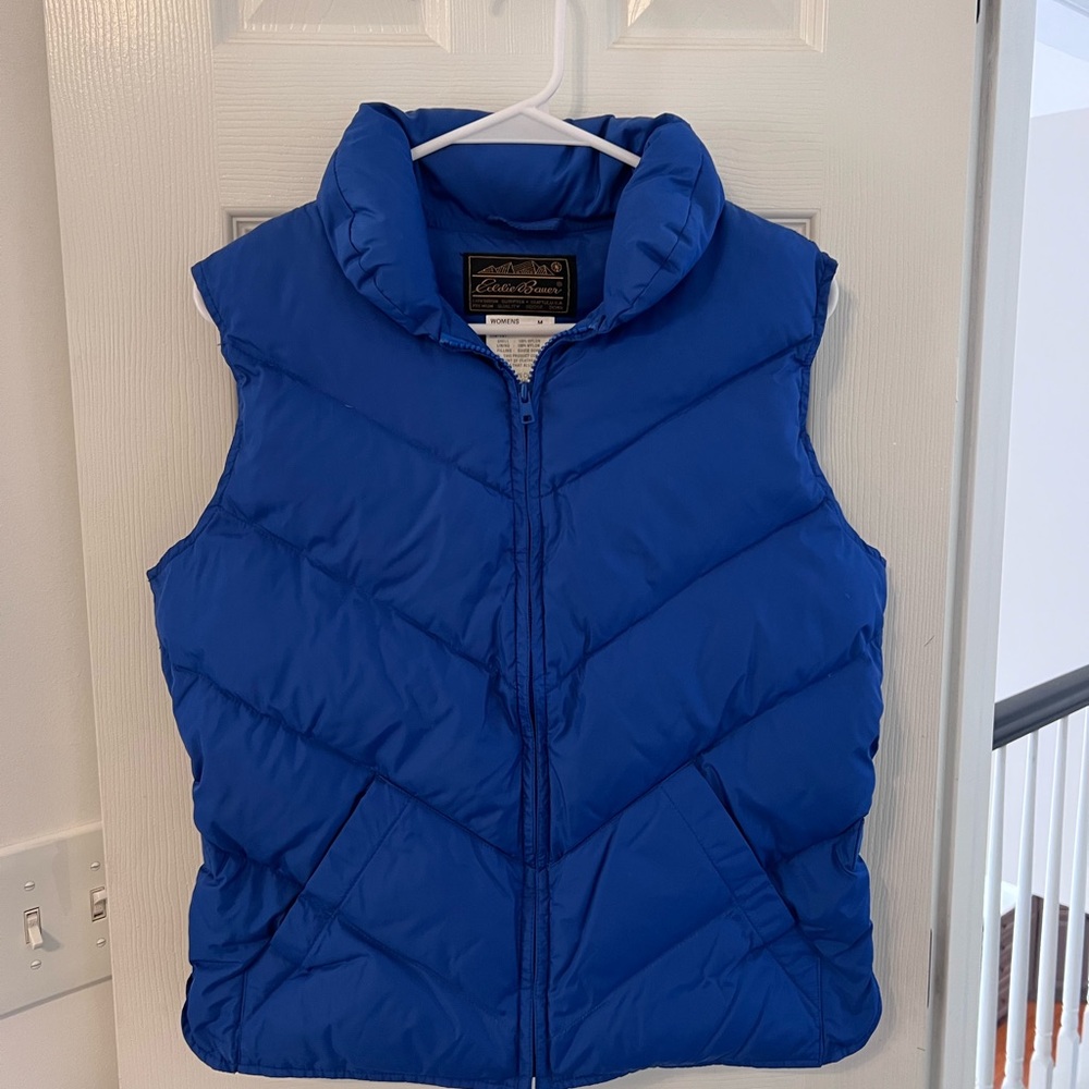 Blue Puffer Vest